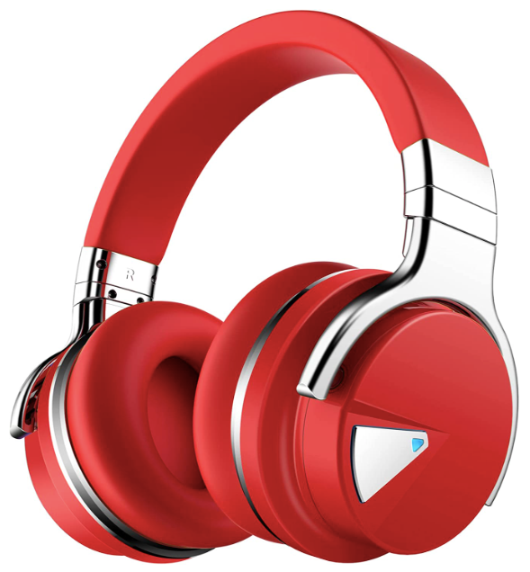 Best noise-cancelling headphones under 100 - Silensys red headphones