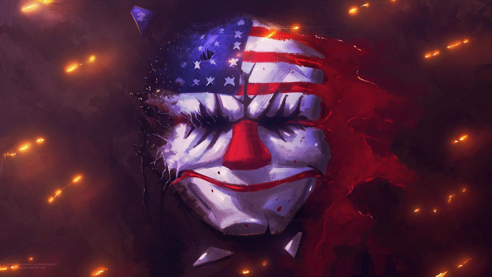 How to hack in Payday 3 - picture of the mask of Dallas