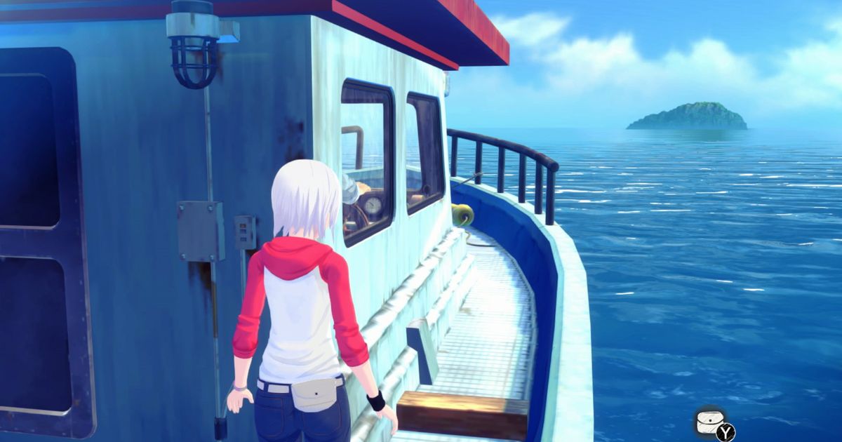 Another Code: Recollection unlock Mansion Gate - girl on a boat