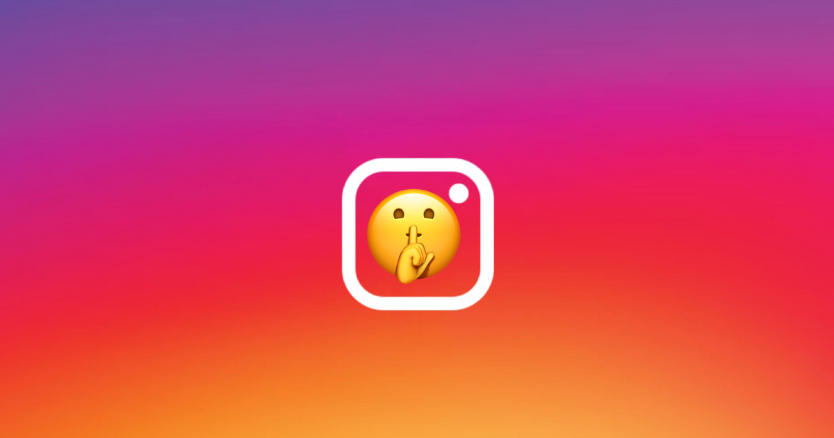 How to turn on Instagram quiet mode shhh icon
