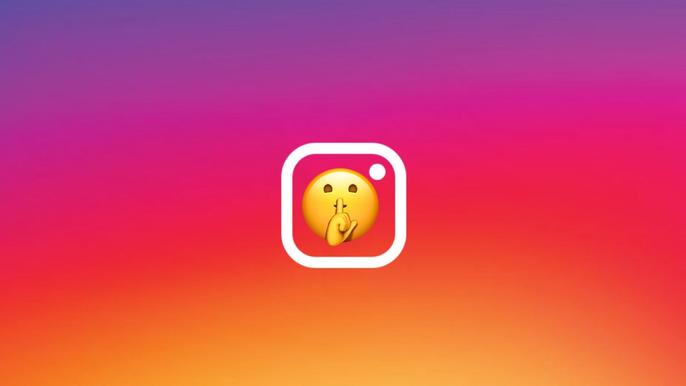 How to turn on Instagram quiet mode shhh icon