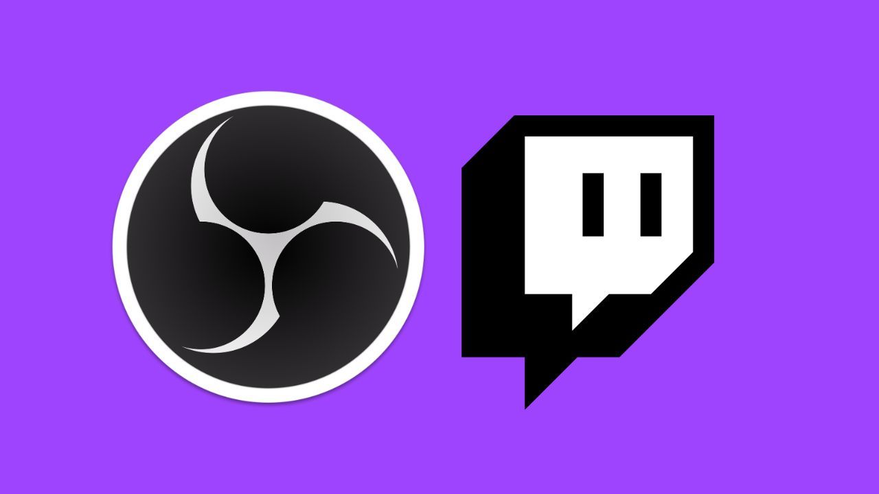 Twitch and OBS logos