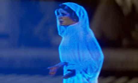 Hologram of Princess Leia 007