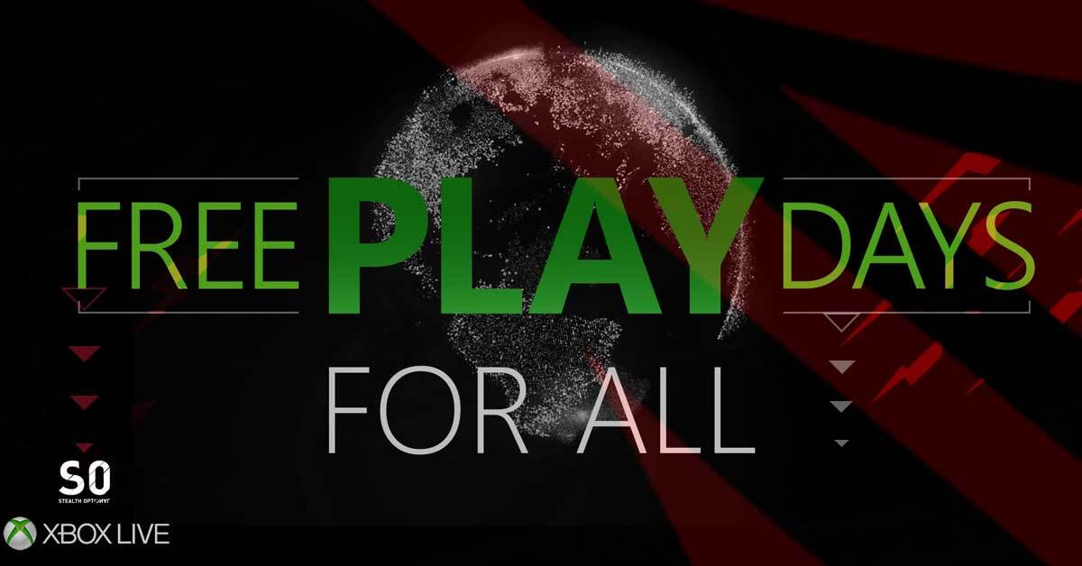 Xbox free play sale days for all