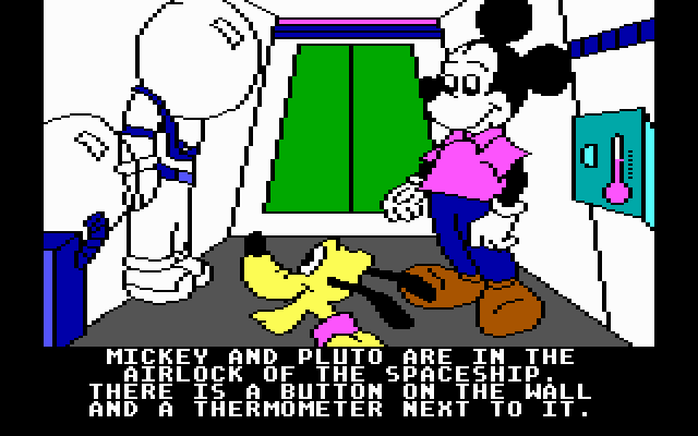 Disney 16-bit renaissance - screenshot from Mickey's Space Adventure