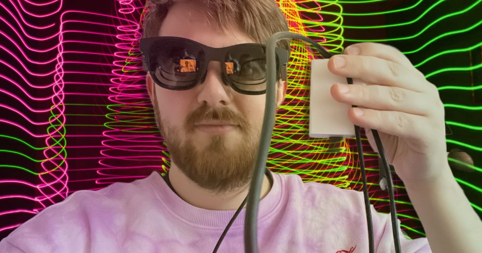 I was just watching a video of the Nreal Air(AR glasses) that let