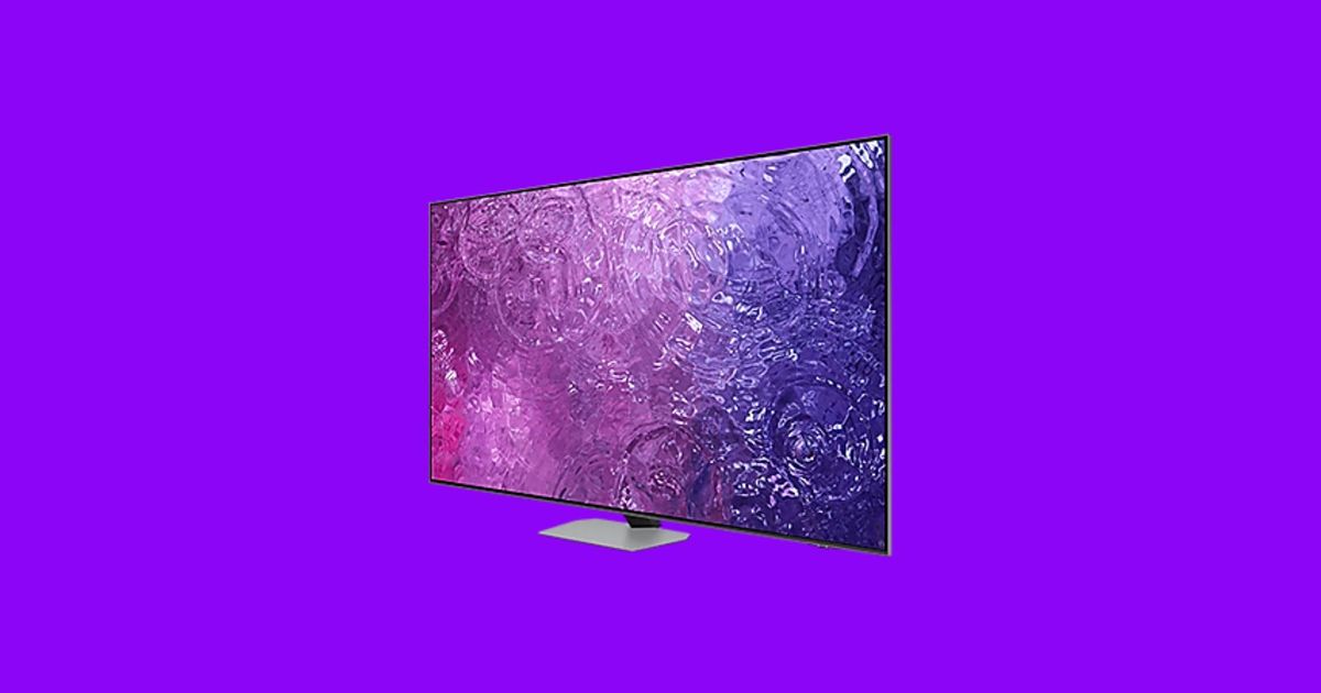 Best gaming settings for Samsung QN90C - An image of the QN90C QLED TV