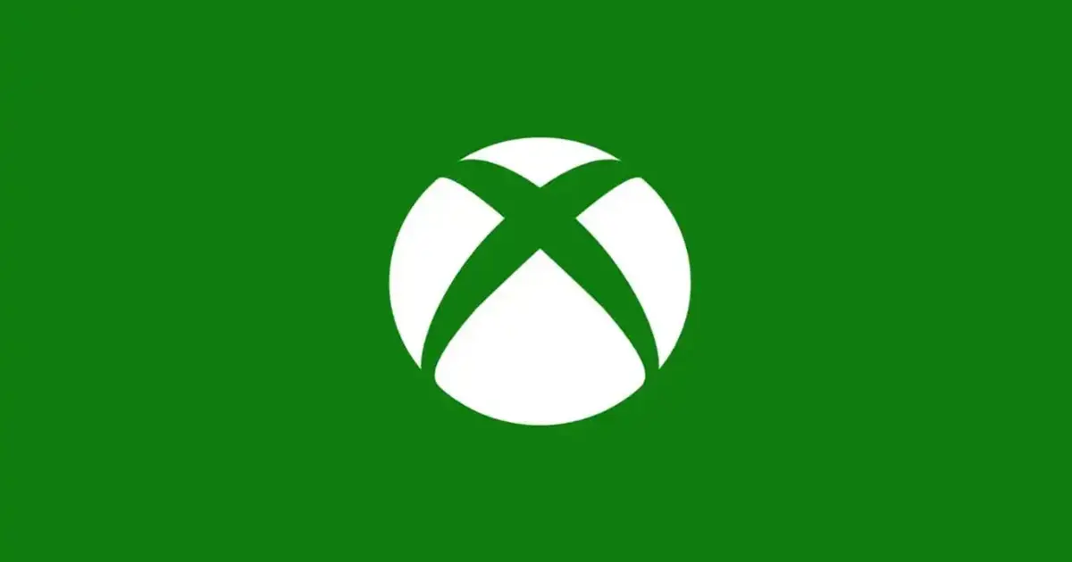 Xbox logo on green background