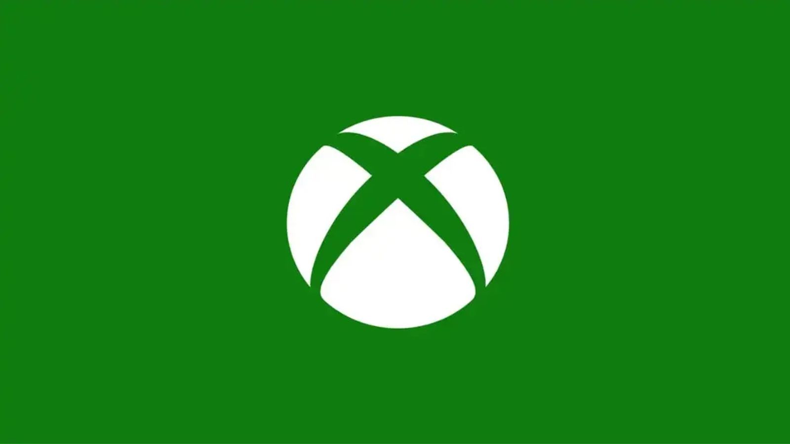 Xbox logo on green background