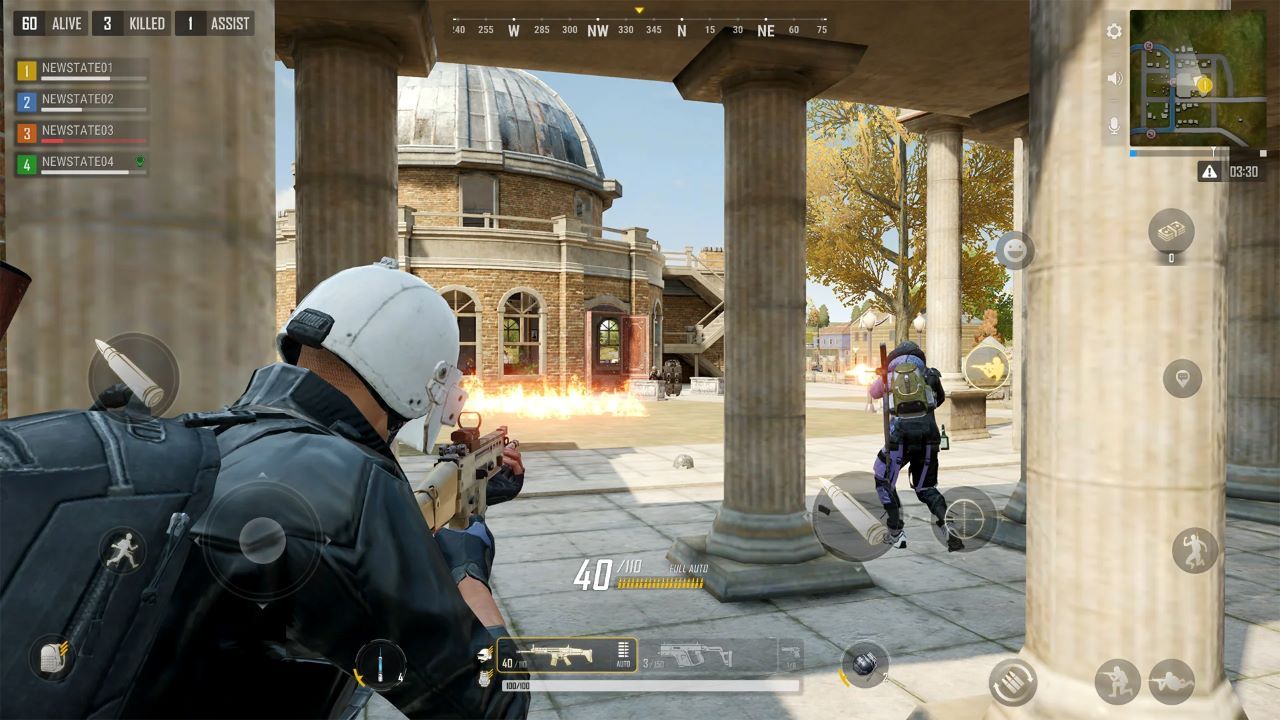 Mobile games like Call of Duty - New State screenshot