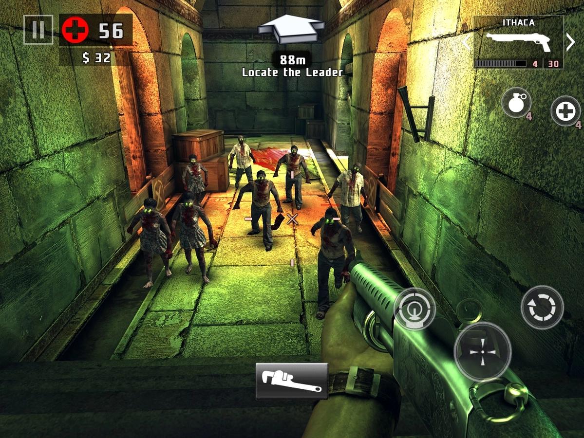 Mobile games like Call of Duty - Dead Trigger 2 screenshot