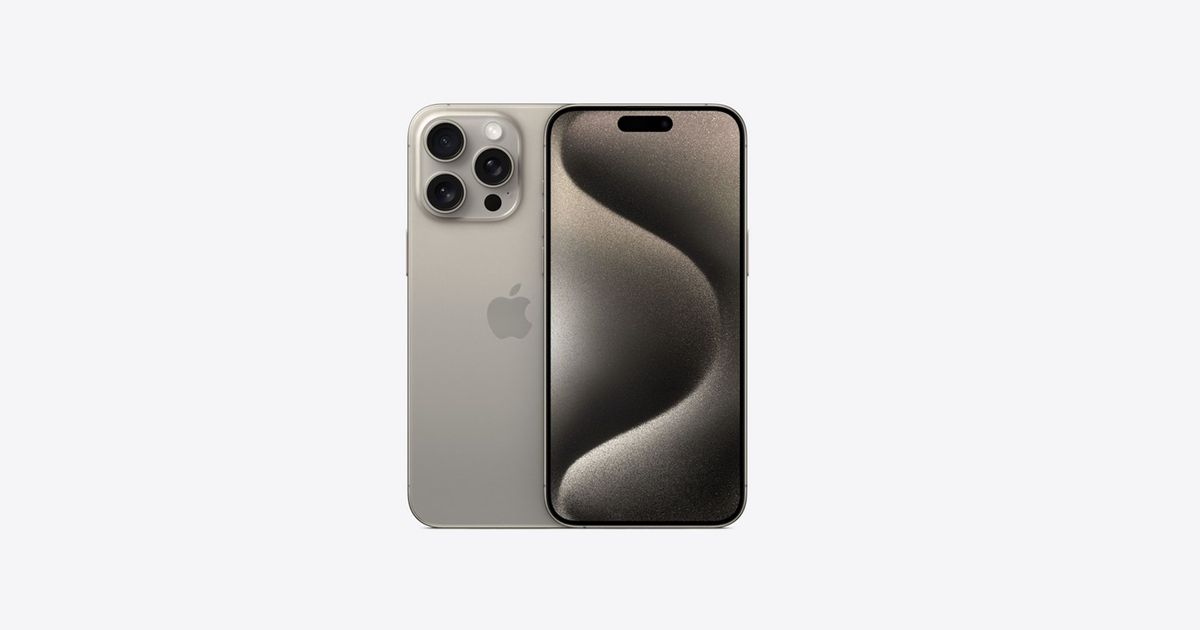 iPhone 15 depth control - a grey iPhone 15