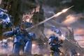 Warhammer 40,000: Space Marine 2 - picture of Ultramarines on battle
