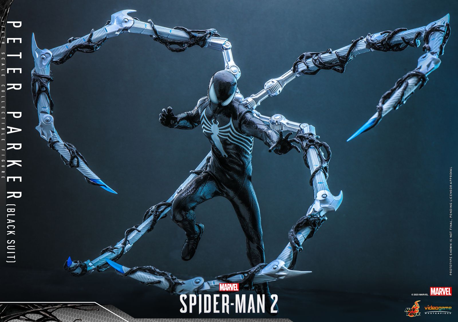 Symbiote Spider-Man brings out the tentacles.