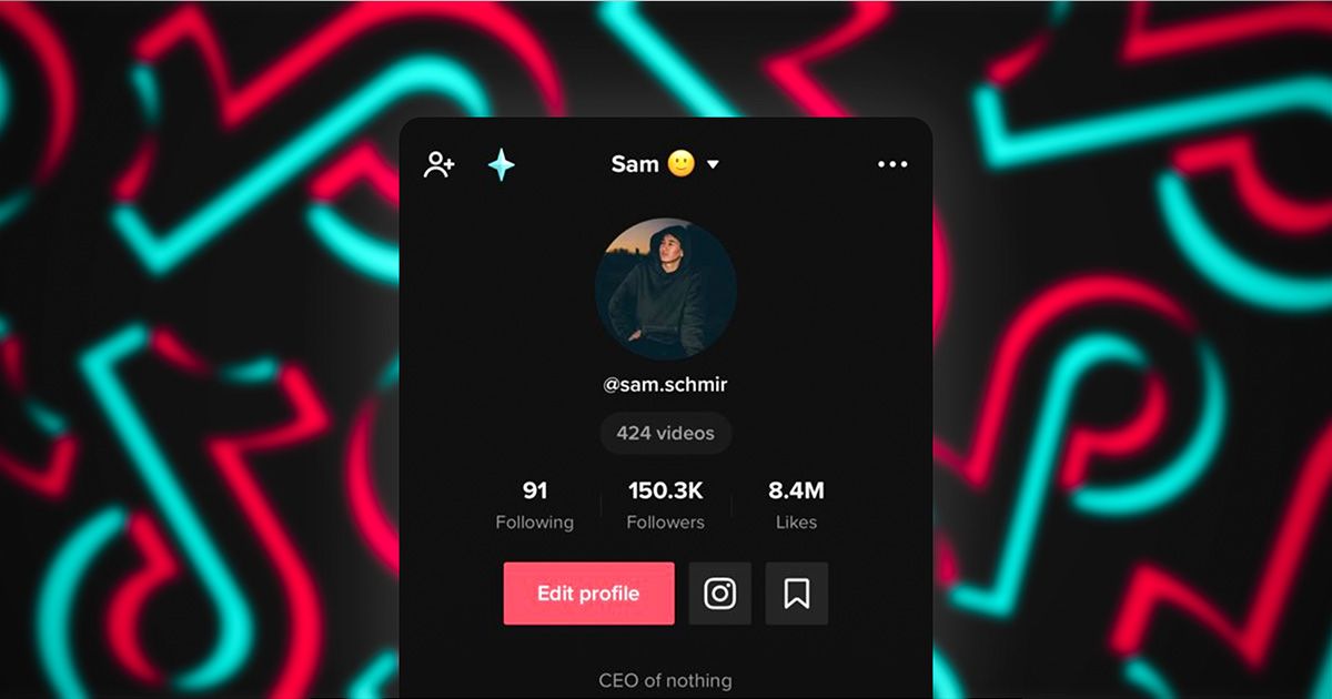 An image of Dark Mode on TikTok on Android