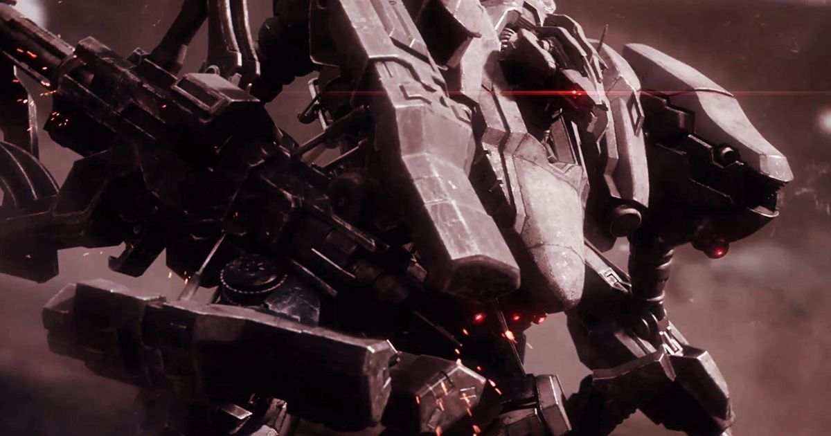 Is Armored Core 6 on PS4 - picture of an Armored Core