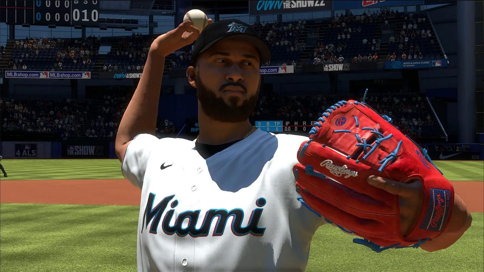 MLB The Show 22 Network Error a pitcher