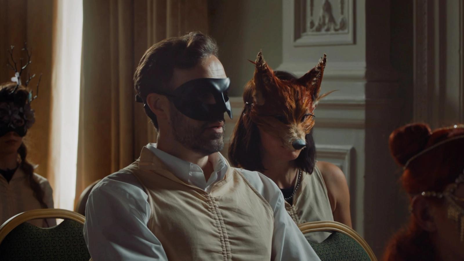 the isle tide hotel review woman in a fox mask