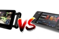 Razer Edge vs Steam Deck two consoles with VS icon