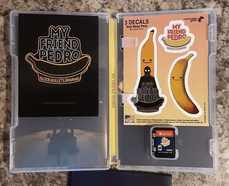 My friend Pedro physical release