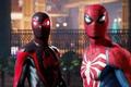 new spider-man 2 trailer emerges in australia peter parker and miles morales staring at the camera