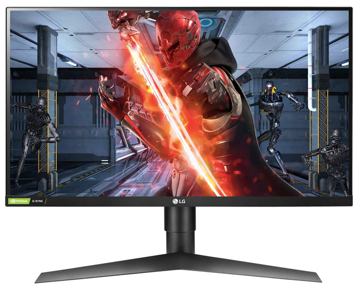 Best budget 1080p monitor - LG black gaming monitor