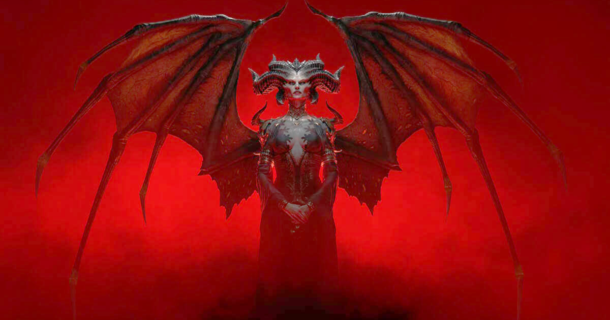 Diablo 4 Steam Deck no gpu found demon on red background