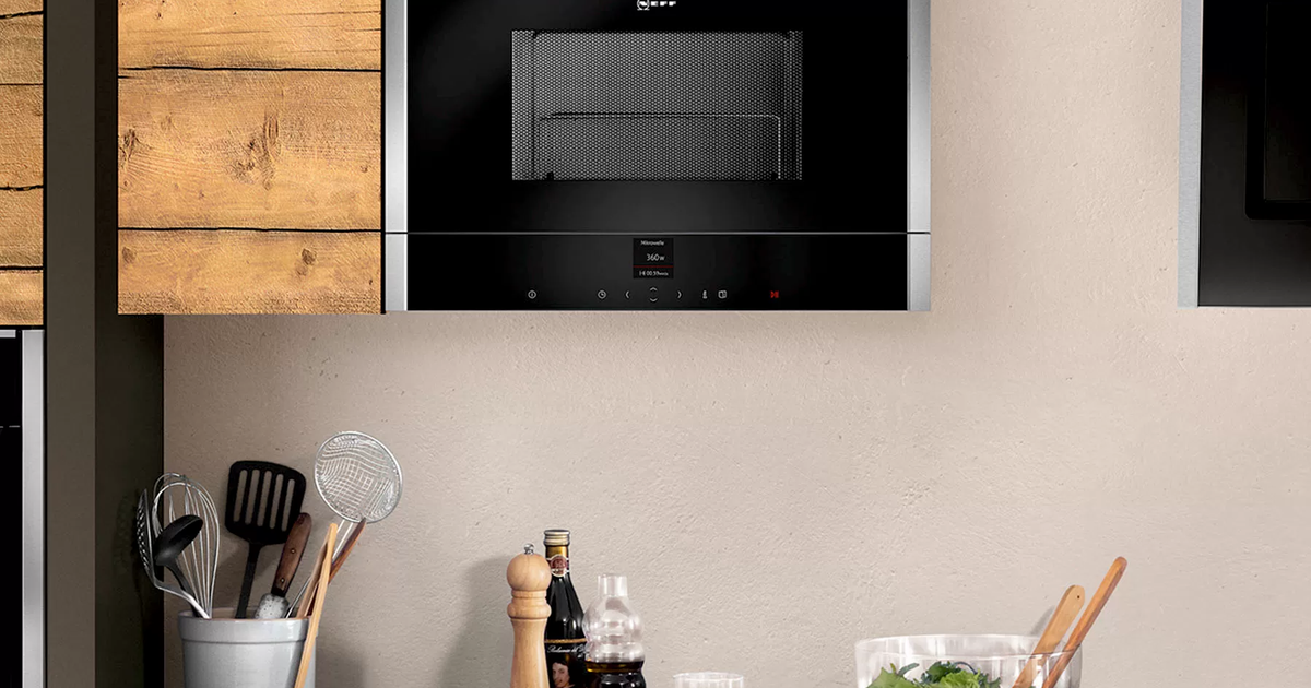 Neff microwave - how to clean a microwave with baking soda 1