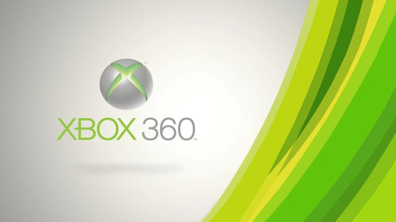 The Xbox 360 logo over a white background