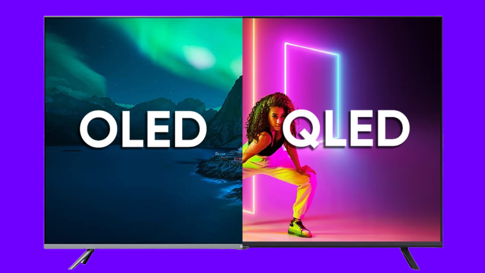 QLED vs OLED - differences and what is better?