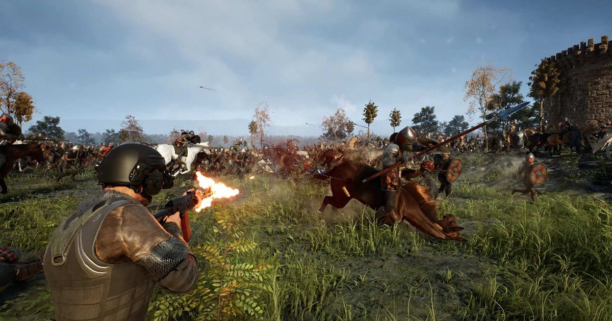kingmakers lets you kill hordes of knights with guns