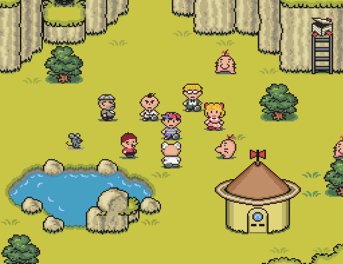 Undertale a rpg that feels like home - screenshot from Earthbound